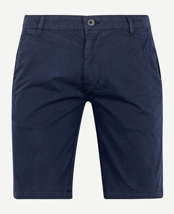 Suitable berry short donkerblauw | Slim-fit