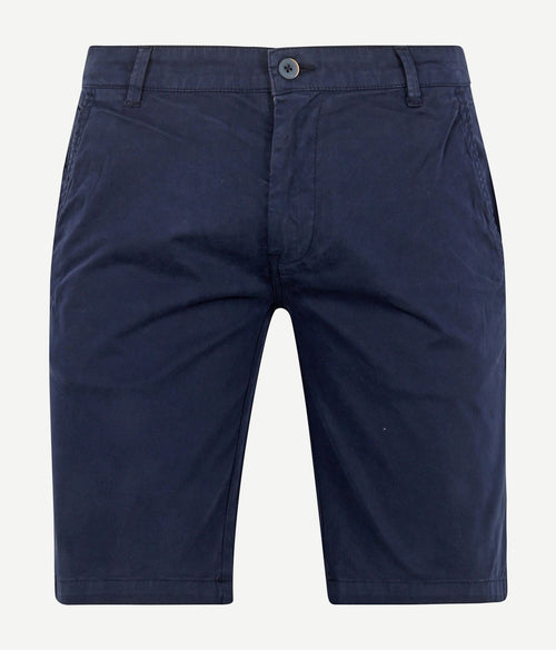 Suitable berry short donkerblauw | Slim-fit