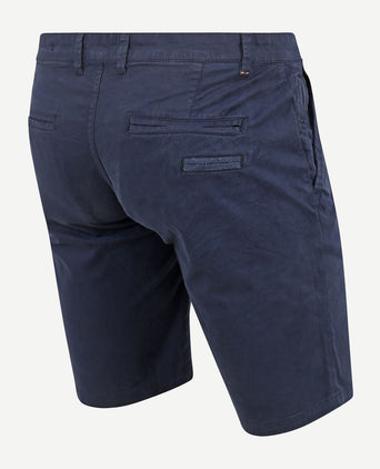 Suitable berry short donkerblauw | Slim-fit
