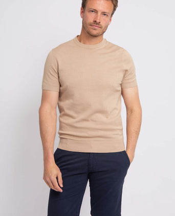 Suitable berry short donkerblauw | Slim-fit