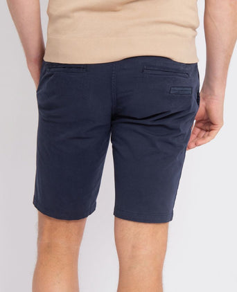 Suitable berry short donkerblauw | Slim-fit