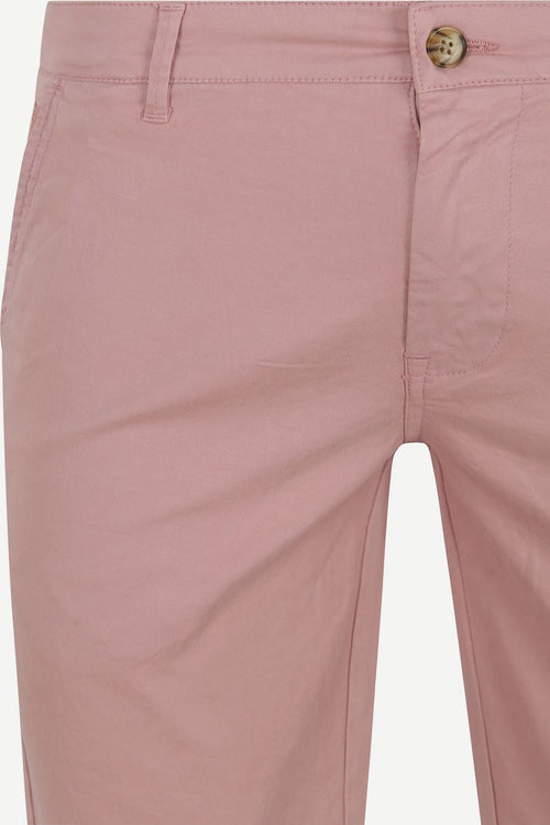 Suitable berry short roze | Slim-fit