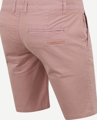 Suitable berry short roze | Slim-fit