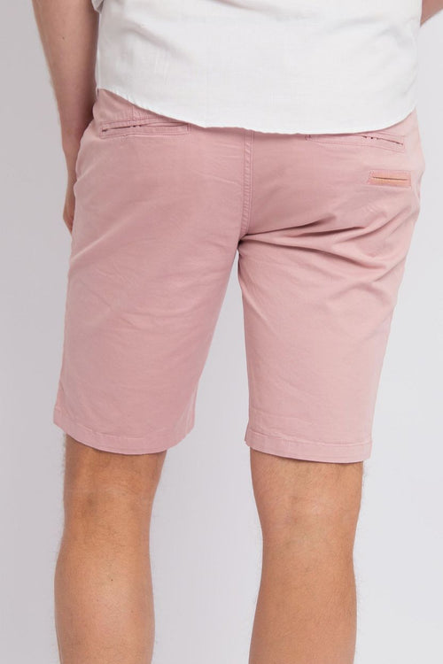Suitable berry short roze | Slim-fit