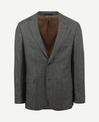 Blazer linnen groen