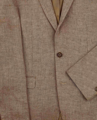 Suitable blazer linnen panama beige | Slim-fit