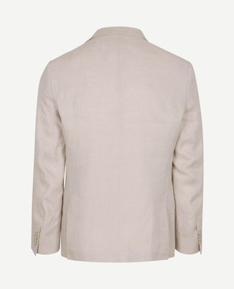 Blazer linnen panama ecru