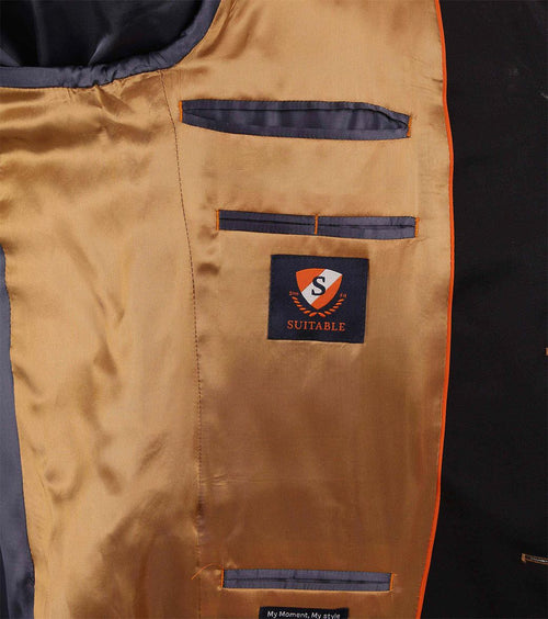 Suitable blazer njaro wol donkerblauw