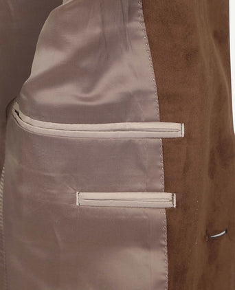 Suitable blazer pasetta cognac | Slim-fit