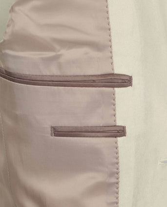 Suitable blazer pasetta ecru | Slim-fit