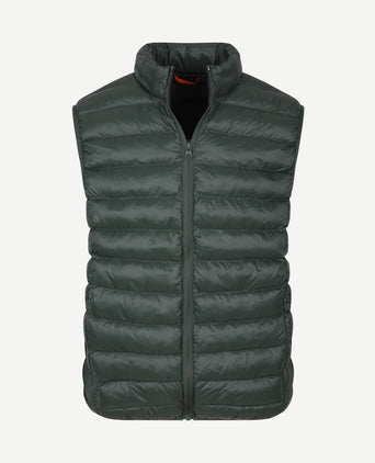 Bodywarmer donkergroen