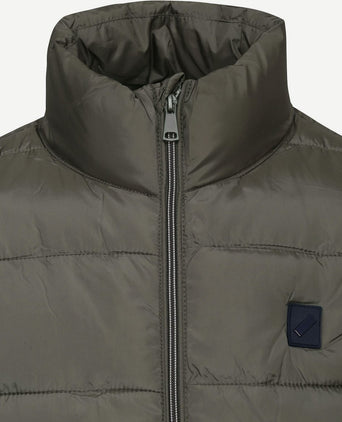 Suitable bodywarmer mountain donkergroen | Slim-fit