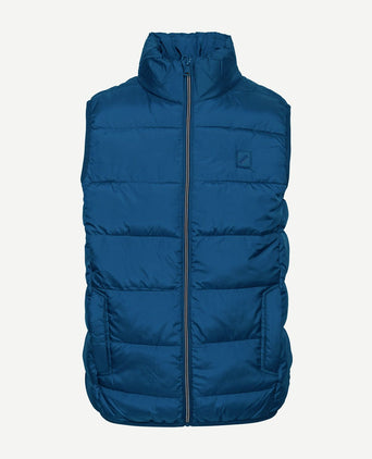 Bodywarmer mountain mid blauw