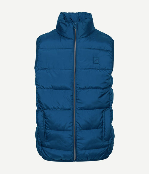 Bodywarmer mountain mid blauw