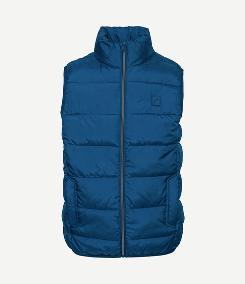 Bodywarmer mountain mid blauw
