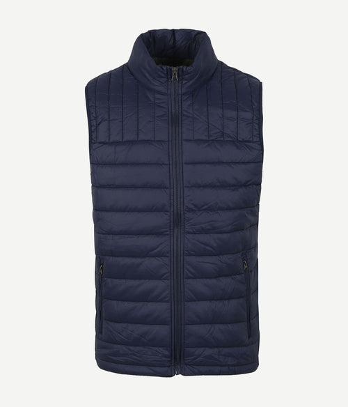 Suitable bodywarmer donkerblauw | Slim-fit