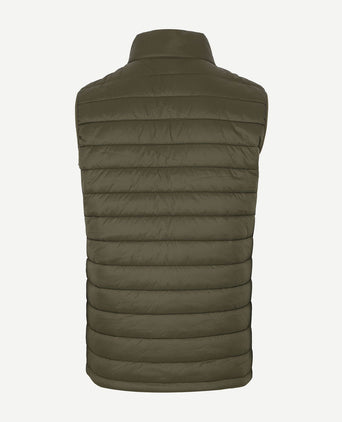 Suitable bodywarmer olijfgroen | Slim-fit