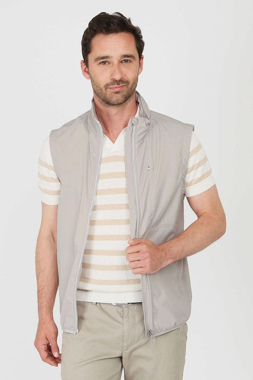 Suitable bodywarmer tam beige