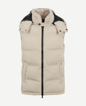 Suitable bodywarmer the ecru | Slim-fit