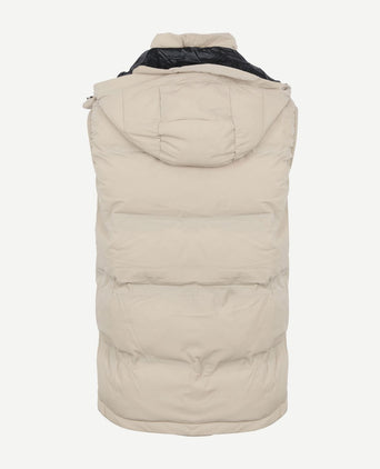 Suitable bodywarmer the ecru | Slim-fit