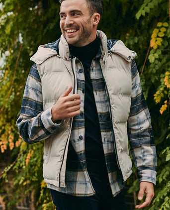 Suitable bodywarmer the ecru | Slim-fit