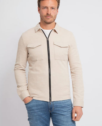 Suitable boed overshirt ecru | Regular-fit