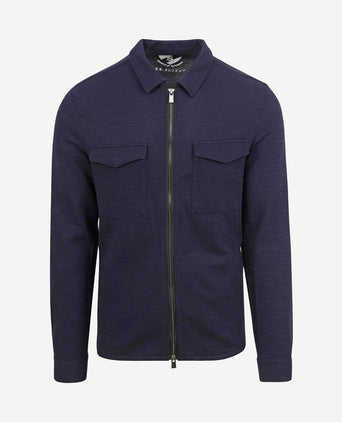 Boed overshirt donkerblauw