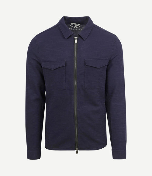 Boed overshirt donkerblauw