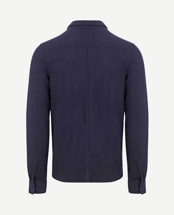 Boed overshirt donkerblauw