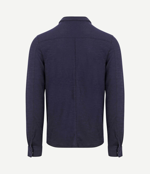 Boed overshirt donkerblauw