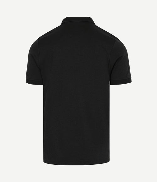 Boris liquid poloshirt zwart