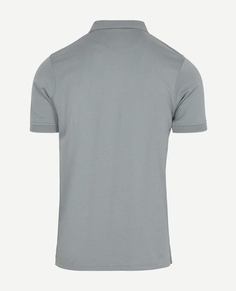 Boris poloshirt cement groen
