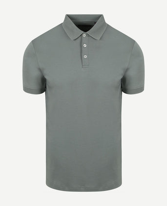 Suitable boris poloshirt groen | Slim-fit