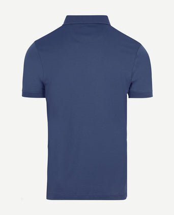 Suitable boris poloshirt indigo | Slim-fit