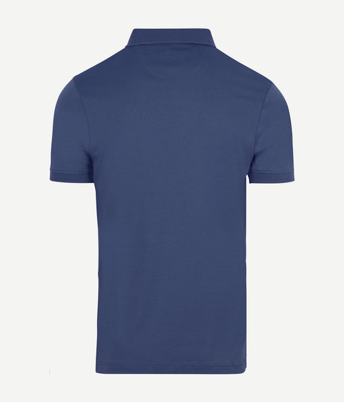 Suitable boris poloshirt indigo | Slim-fit