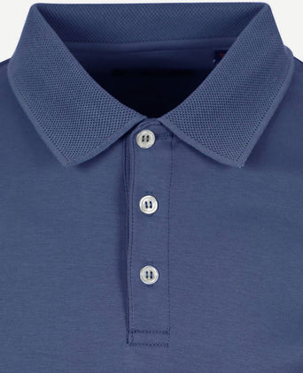 Suitable boris poloshirt indigo | Slim-fit