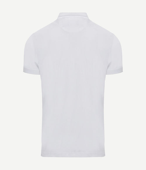 Suitable boris poloshirt wit | Slim-fit