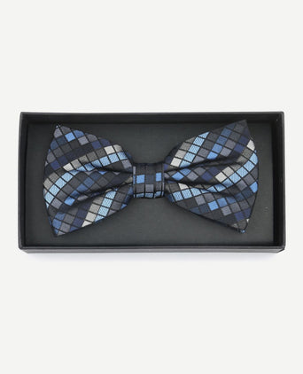 Suitable bowtie squared blue