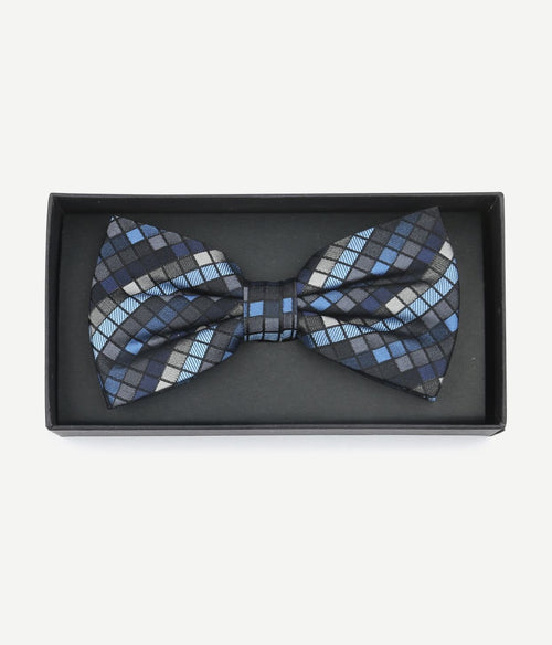 Suitable bowtie squared blue