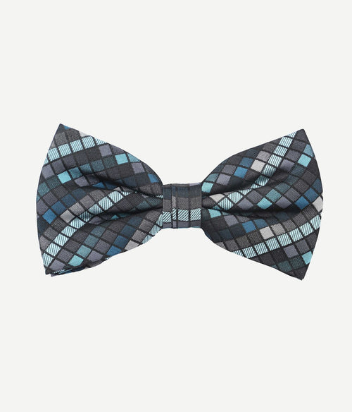 Suitable bowtie squared turquoise