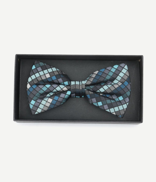 Suitable bowtie squared turquoise