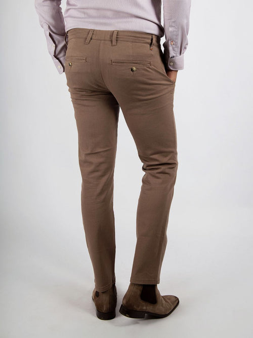 Chino philo flex taupe