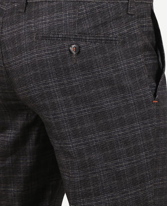 Chino Pico ruiten antraciet