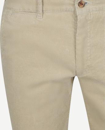 Suitable chino Plato corduroy off white