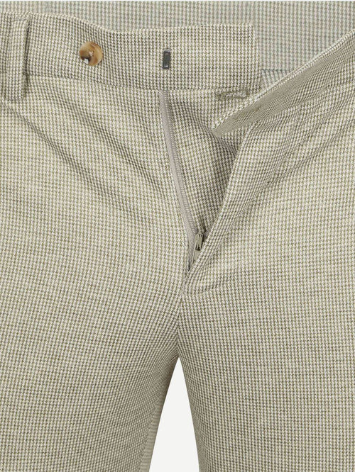 Das pantalon houndstooth olive