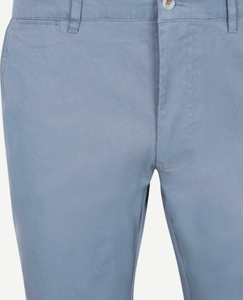 Chino peano twill steel blue