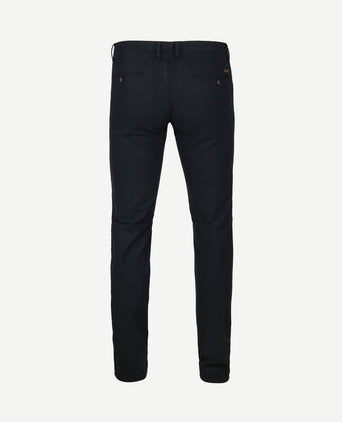 Chino dessin donkerblauw