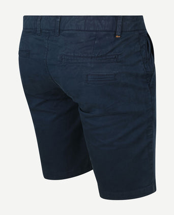 Suitable berry short donkerblauw | Slim-fit