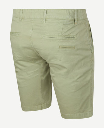 Suitable berry short groen | Slim-fit