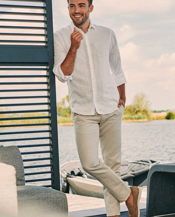 Chino Pico linnen beige